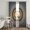 Midnight Blue, Cream, Tan, Slate, variant on Mandalic Floral Sheer Curtains 84 Inch Length 2 Panels Set, Vintage Blue Boho Abstract Petal Layers Voile Window Treatment Rod Pocket Curtains Sheers Drapes for Bedroom/Living Room/Kitchen 52"x84"x2