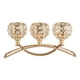 thumbnail image 1 of 3 candelabros de cristal para centros de mesa de boda B dorada, 1 of 9
