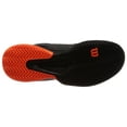 thumbnail image 4 of Men's Wilson Rush Pro 2.5 Tennis Shoe (Magnet/Black/Shocking Orange, 8 M US, mesh), 4 of 7
