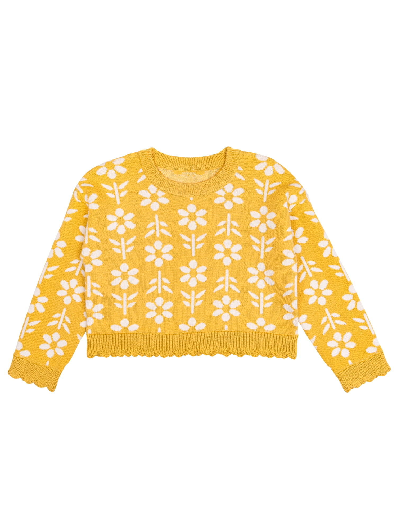 Modern Moments by Gerber Toddler Girl Jacquard Sweater and Legging Set, 2-Piece, Sizes 12 Months - 5T