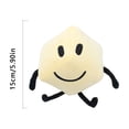 thumbnail image 3 of BFDI Plushies Bomby Soft Toy,5.9 Inch Dessert Soft Stuffed Plush Toys, Cartoon Home Decorations BFDI Collectible Toys for Fans Boys Girls Birthday Christmas Gifts, 3 of 3