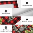 thumbnail image 5 of Christmas Outdoor Rug 6x9 Ft, Non Slip Washable Area Rug, Xmas Tree Berries Red Black Buffalo Plaid Patio Rugs Carpet Runner, Large Floor Mat for Indoor/Outdoor Deck Porch Camping, 5 of 8