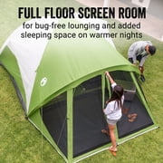 Coleman 6-Person Evanston Dome Camping Tent with Screen Room