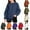 #14 Navy, variant on Girls Sweatshirts Crewneck Oversized Pullover for Toddler Clothes Girl Cotton Top Long Sleeve Casual Cotton Fall Winter Fleece Warm Sweatshirts for Kids