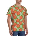 thumbnail image 5 of Rocae Hand Drawn Strawberry for Men's Moisture-Wicking Crew Tee - T-Shirt for Sports, Outdoor Activities, and Casual Wear, 5 of 9