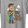 thumbnail image 3 of Toy Story - Kicking It In The Ole West - Women's Short Sleeve Graphic T-Shirt, 3 of 5