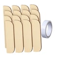 thumbnail image 4 of Kit de reparación de bisagras para gabinetes de cocina, regalo con cinta adhesiva de doble cara, kit de reparación de madera 16 piezas, 4 of 8