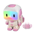 thumbnail image 1 of Milaget Kids Remote Control Robot Toy Funny Programming Mode Adjustable Learning Toy Pink, 1 of 9