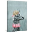 thumbnail image 2 of Marmont Hill Hiphop Llama II Canvas Wall Art, 2 of 7