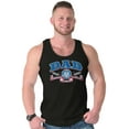 thumbnail image 4 of Fathers Day Commander in Chief Dad Tank Top Sleeveless Tee Men Brisco Brands S, 4 of 6