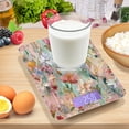 thumbnail image 7 of High Precision Digital Kitchen Scale Tempered Glass Food Scale Multifunction Scale Small Kitchen Appliances Abstract Pink Floral Pattern, 7 of 7