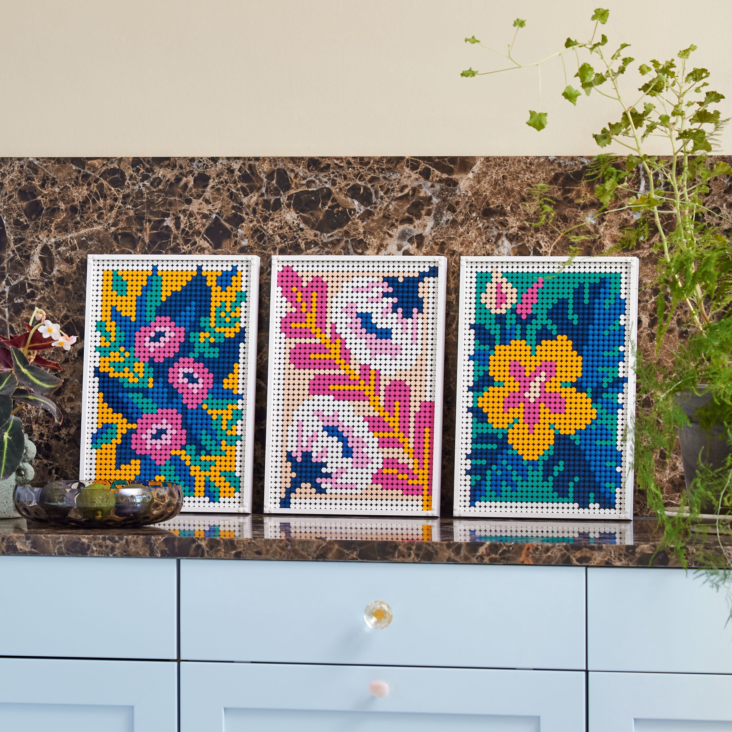 LEGO Floral Art Kit | Kids' block kits for childcare centers