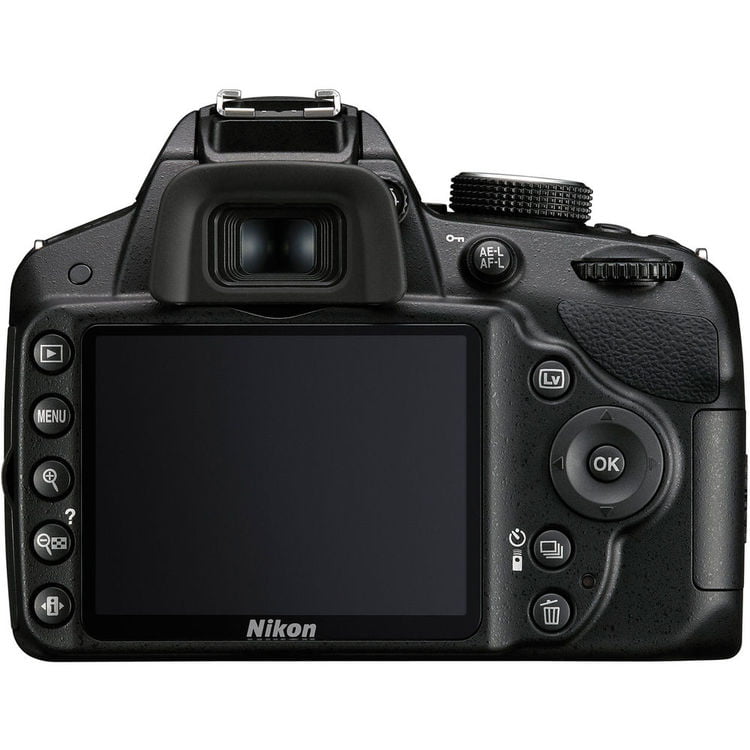 modstå Bunke af falanks Nikon D3200 DSLR Digital Camera with 18-55mm VR + 55-200mm VR Lens + 128GB  Memory + 2 Batteries + Charger + LED Video Light + Backpack + Case +  Filters + Auxiliary Lenses + More! - Walmart.com