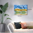 thumbnail image 2 of Rustic Sunflower Wall Decor Inspirational Quotes Canvas Wall Art For Bathroom Bedroom Kitchen Living Room Ready To Hang 12x16 Inch, 2 of 6