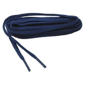 2 Pair 45 Inch Navy Blue Polyester Oval Style Sneaker Shoelaces
