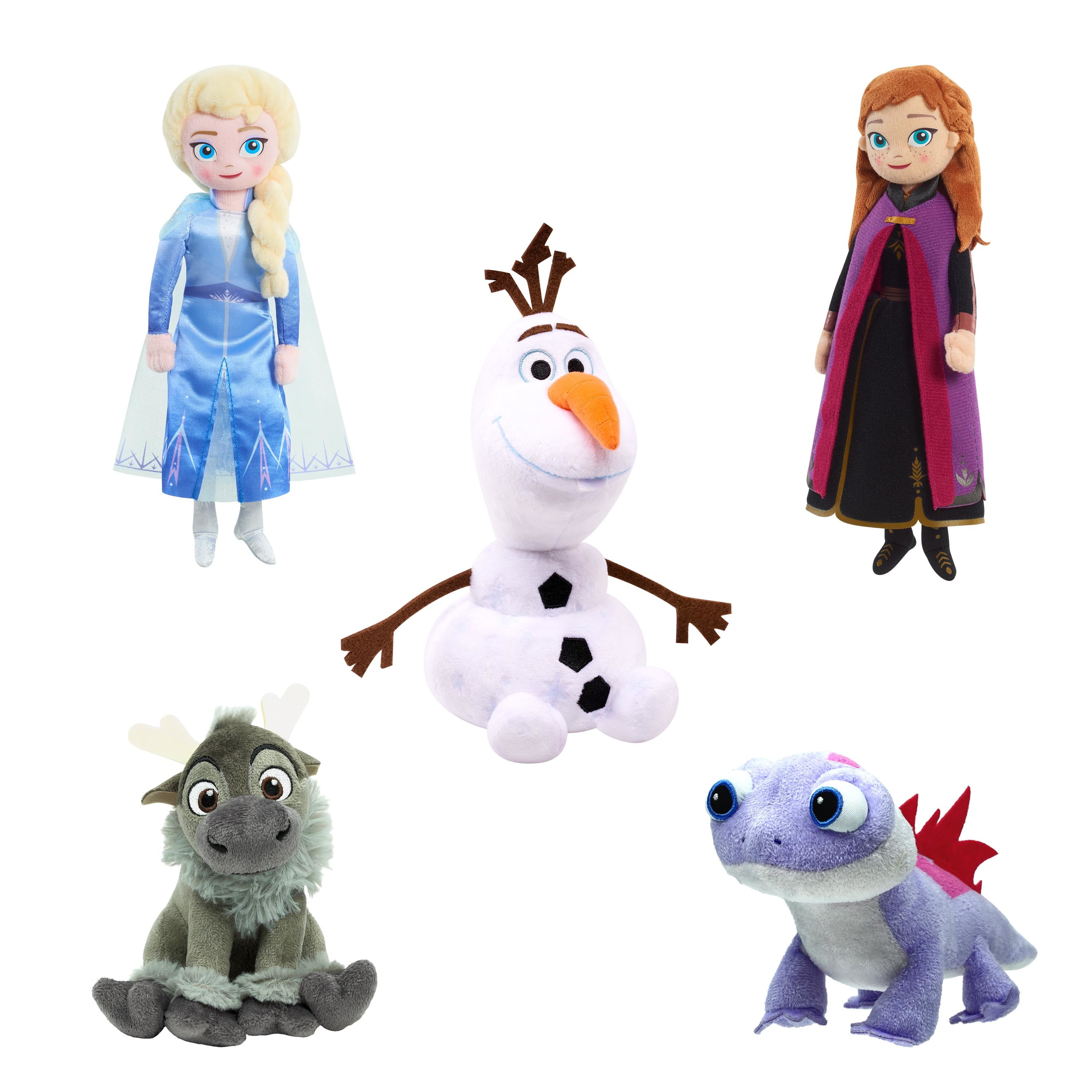 frozen ii plush collector set