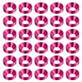 thumbnail image 1 of Unique Bargains Lot de 30 Rondelles de Comptoir M5 en Alliage d'Aluminium Anodisé, Rose, 1 of 4