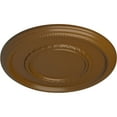 thumbnail image 3 of Ekena Millwork 17 3/8"OD x 1 1/8"P Federal Roped Large Ceiling Medallion (Fits Canopies up to 7 3/4"), Hand-Painted Smokey Topaz, 3 of 6