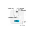 thumbnail image 4 of Detector de monóxido de carbono Alarma de monóxido de carbono - Alarma de 85 DB, 4 of 5