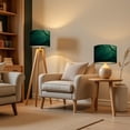 thumbnail image 6 of Botanical Lampshades 2 Pack Textured Green Leaf Rich Details Depth Tropical 13"x13"x10" Light Shade for Table Lamps Floor Lamp Shades Lampshade Replacement Easy Assembly, 6 of 8
