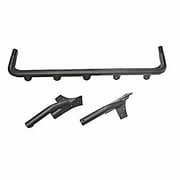 Rugged Ridge 11232.21 Light Bar, Windshield Mounted, Textured Black; 07-18 Wrangler JK
