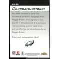 thumbnail image 2 of Reggie Brown SP Card 2006 Flair Showcase Autographics #AUBR, 2 of 2