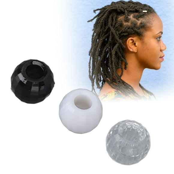 Hair Extension , Multifunction Exquisite Plastic Hair Beads DIY for Hair Braiding