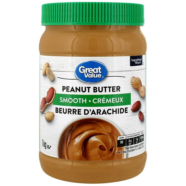 Beurre d’arachide crémeux Great Value