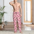 thumbnail image 2 of Naloa Strawberries Pajama Pants Men, PJ Bottoms, Sleep & Lounge Pants-XX-Large, 2 of 6