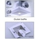 thumbnail image 4 of Inteprter Ventilador cuadrado, extractor portátil seguro silencioso práctico, persiana de techo, ventiladores de ventilación reutilizables lavables, Electrodomésticos Inteprter HA020995-00, 4 of 5