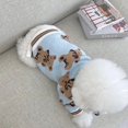 thumbnail image 4 of Pet Clothes Autumn Winter Medium Small Dog Knitted Sweater Cartoon Pattern Warm Wool Kitten Puppy Sweet Cardigan Chihuahua Pug ShopWise Round, 4 of 9