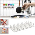 thumbnail image 3 of 20 uds., Estante para tarros de especias de cocina, soporte para almacenamiento de botellas de condi Tomshoo Estante para tarros de especias, 3 of 6