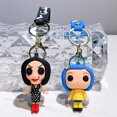 thumbnail image 5 of Coraline & the Secret Door figura de acción de película, modelo de muñeca de juguete, llavero de PVC, adorno, llavero colgante, juguetes para niños, 5 of 5