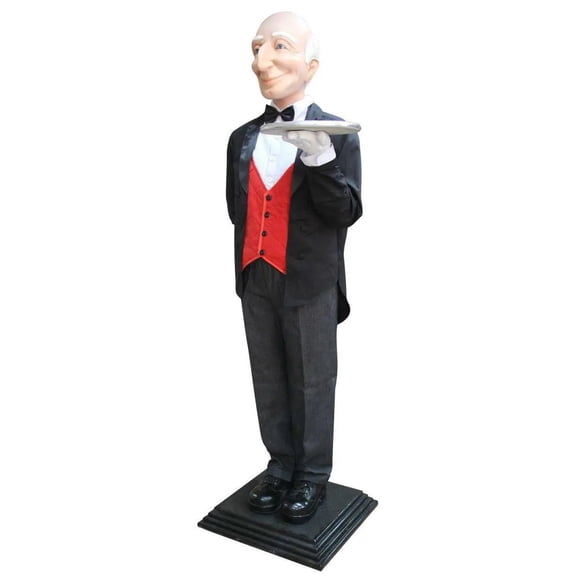 Butler Life Size Statue