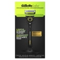 thumbnail image 3 of GilletteLabs with Exfoliating Bar by Gillette Razor for Men, Gold Edition - 1 Handle, 2 Razor Blade Refills, Includes Premium Magnetic Stand, 3 of 9