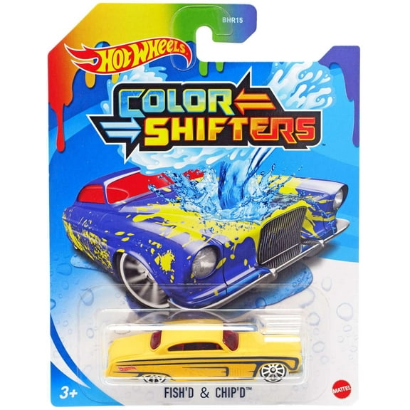 Hot Wheels Color Shifters Fish'd & Chip'd Diecast Car (2021)