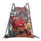 thumbnail image 1 of Mochila deportiva impermeable con cordón de Cars Lightning Mcqueen, para gimnasio, yoga, viajes, para mujeres y hombres, 1 of 8