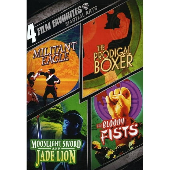 4 Film Favorites: Martial Arts [2 Discs] (DVD)