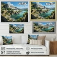 thumbnail image 4 of Designart "Manslandscape Dam Landscape I" Nautical & Beach Floater Framed Canvas Print, 4 of 7