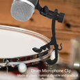 thumbnail image 2 of Hweilai 4 microphone drum stands, drum edge microphone clips, 2 of 5