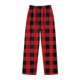 thumbnail image 5 of Pantalones largos de franela a cuadros, térmicos, casuales, de moda, para niños y niñas., 5 of 5