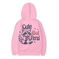 thumbnail image 4 of Kiijoy Toddler Girls Animal Print Hoodie Kids Casual Sports Hooded Sweatshirt, Sizes 2-3, 4 of 6