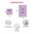 thumbnail image 7 of Purple Easter Kitchen Dish Towels for Drying Dishes Set of 4, Spring Cartoon Bunny Colorful Eggs Wood Grain Waffle Weave Microfiber Hand Tea Bathroom Towels Quick Dry & Absorbent Towel 12x12, 7 of 7