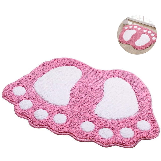 Bonitas alfombrillas para los pies, suave alfombra de microfibra para el baño, antideslizante, bonita alfombra grande, absorbente, para dormitorio, cocina