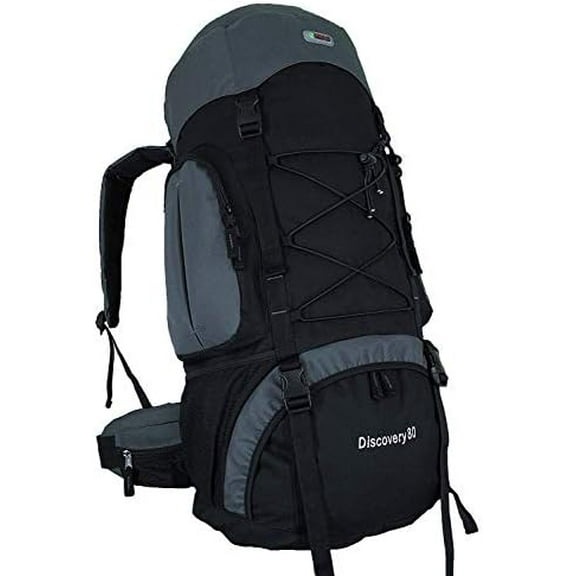 Discovery 80 Internal Frame Camping Hiking Backpack (Grey)$$Sport & Recreation Other