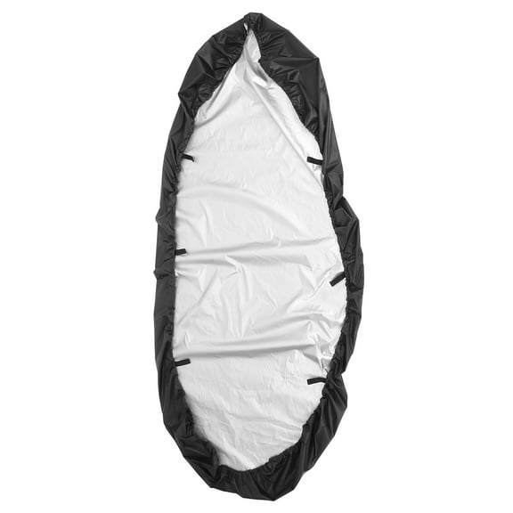 Masteelf  Kayak Sun Shade Roof Mount Air-conditioning Fishnet Boat Cover Miss Black