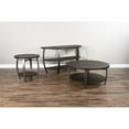 thumbnail image 6 of Pemberly Row 38" Mahogany Wood & Metal Coffee Table in Tobacco Leaf, 6 of 7