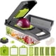 thumbnail image 1 of Mandolina de cocina Zhang Ming 13 en 1 multifunción profesional Cortador de verduras 7 cuchillas acero inoxidable, 1 of 5