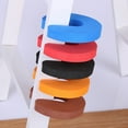 thumbnail image 4 of Visland 10Pcs Door Stopper Finger Pinch Guards - 5 Colors Available - Prevent Baby/Toddler Injuries with A Child Proof Door Stopper - Extra Soft Foam - Large Universal Sleek Design, 4 of 8