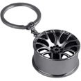 thumbnail image 1 of BEMS-1 llavero negro modelo cubo de rueda de coche llavero rueda de moda, 1 of 4